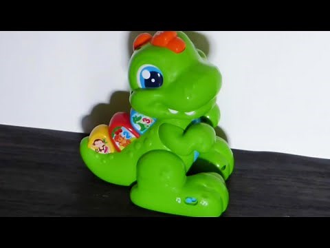 Clementony baby t rex dino toy