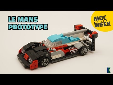 LEGO® Creator Le Mans Prototype | MOC by Nequmodiva | Stop Motion | 31146 Alternate