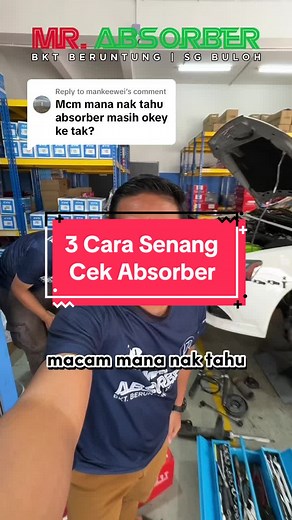 3 Cara Senang Cek Absorber Kereta Masih Okey