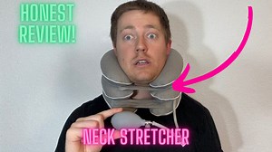 Watch Inflatable Neck Stretcher Review on Amazon Live