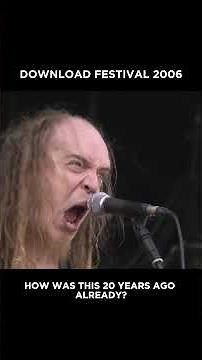 20 years ago today, Strapping Young Lad performed 'Love?' at ‪@DownloadFestivalTV‬