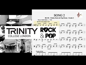 SONG 2 - Trinity Rock & Pop Drums - Grade 2