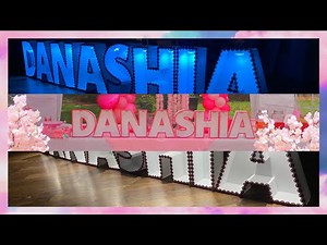 DIY | How to make Marquee Letters using Dollar Tree foam boards WITH LIGHTS