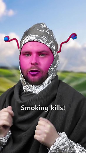 Alien learns about smoking Lots of messages asking to repost this one too…so here it is! #alien #funny #relatable #viral