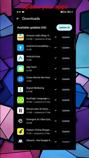 Update All Apps Easy 📲