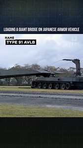 Loading a Giant Bridge Onto Japanese Armored Vehicle | VEXR