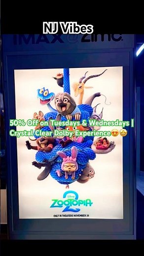 Zootopia 2 at AMC Southpoint Mall – Dolby Screen Magic! 🎬✨💖