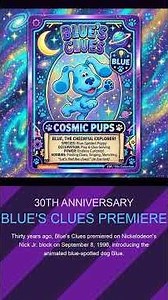 Blue's Clues 30th Anniversary Premiere Drop