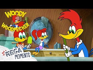 Woody's Chemical Disaster! | Woody Woodpecker | Full Episodes | Mega Moments