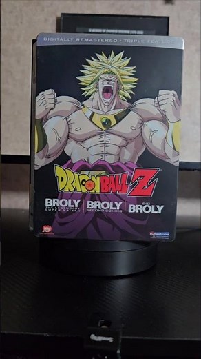 DBZ Triple Feature: Broly: The Legendary Super Saiyan/Broly: Second Coming/Bio-Broly DVD Steelbook