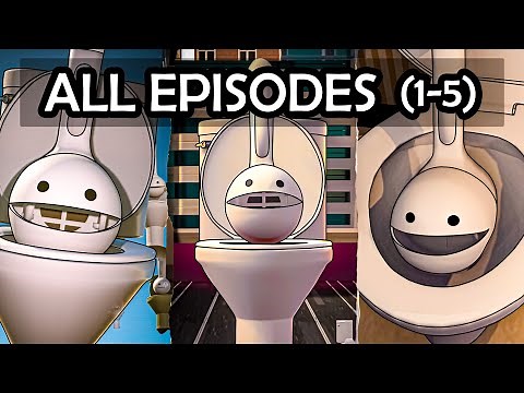 Otamatone Skibidi Toilet - ALL EPISODES (1-5)