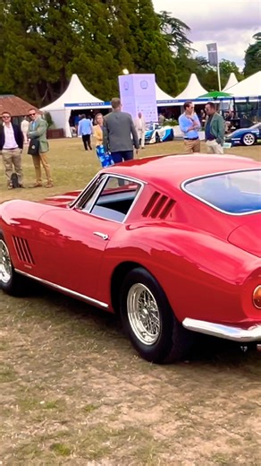 CLASSIC 1965 FERRARI 275 GTB/C DRIVING AT SALON PRIVE 2025! #shorts #trending #viral #cars #youtube
