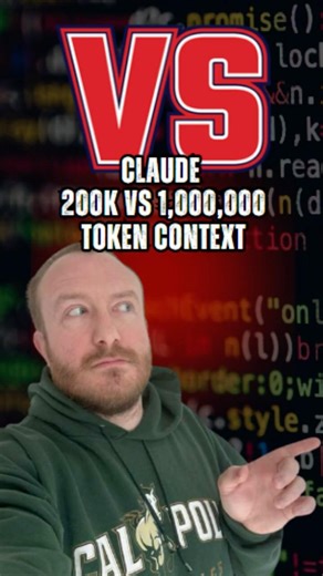 Claude 200K Vs 1 Million Token Context #shorts