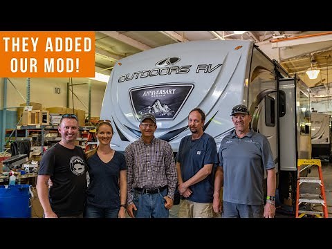 Outdoors RV Factory Tour Part 3 (Quality Control + Anniversary Series)