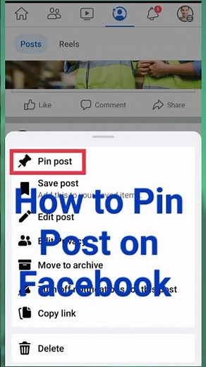 how to pin Post on Facebook profile | Facebook pin Post on profile | howto tech