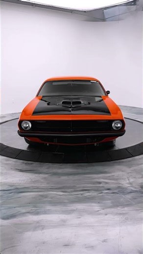 An INSANE Supercharged 70' Plymouth Cuda👀 #plymouth #cuda #classiccars #musclecars #mopar