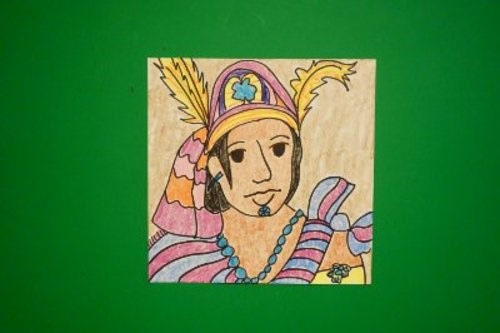 Let's Draw Montezuma! (Aztecs)