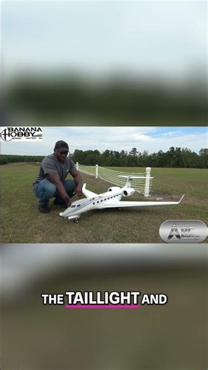 Airplane Features: Lights, Winglets, and Detailed Scale Model #shorts