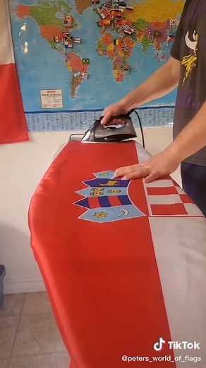 the flag of Croatia #croatia #croatianflag #croatia🇭🇷 #vexillology #flagsoftheworld #flageducation #flagfolding #flags #keepitsimple