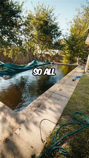 What looks weird actually saves a pool. One step closer to that crystal-clear blue everyone wants. ✨