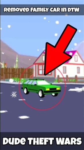 Secret Family Car in Dude Theft Wars @gaming #trending #games #shorts #shortvideo #trendingshort