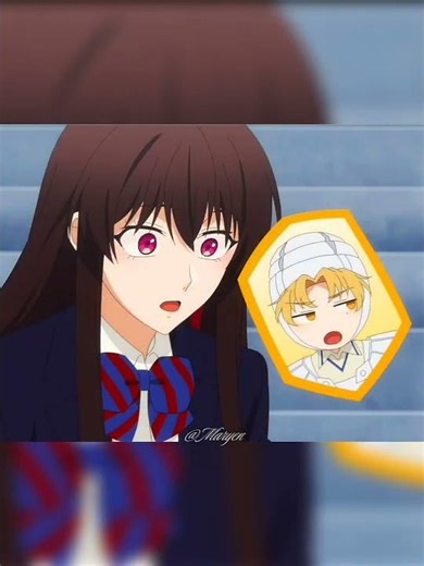 A match between Khan and Heli❤️‍🔥✨「Dark Moon The Blood Altar」#anime #shorts #edit #romance #fun.