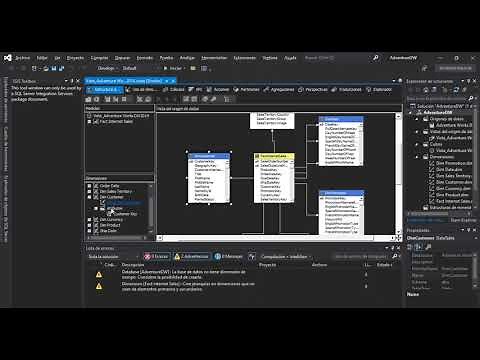 Creación Cubo multidimensional con SQL Server Analysis Services SSAS Consultas MDX
