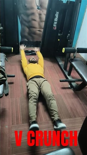 How to do V CRUNCH Ecercises! #video #short #sixpack #ecercise #viral #shorts