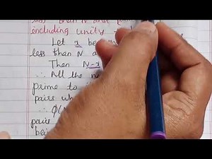 sum of integers less than n and prime to it # Algebra # Explained in Tamil