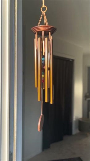 Align your chakras with the Woodstock Chakra Chime! #gifts #meditation #chakrahealingmusic #shorts