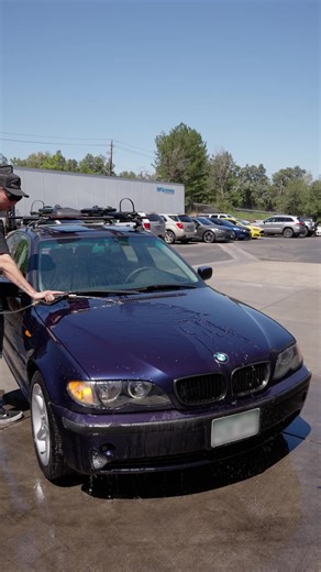 Watch the water fall off after applying Adam’s Graphene Coating 💧 #AdamsPolishes