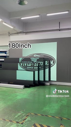 Enhance Your Home Theater Experience with the VIVIDSTORM TITAN Motorized 200-inch Screen