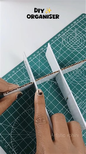 DIY beads organiser from waste sweet box✨️#shorts #diy #shortvideo #craft #viralvideo