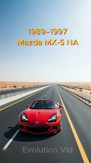 Mazda MX-5 Miata Evolution | 1989–2026 | From NA to ND Generations