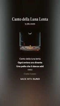 canto della luna lenta