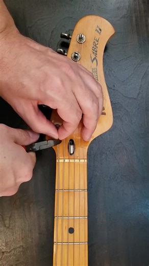 41K views · 195 reactions | Guitar String Change MusicMan 1978 #guitarrepair #guitar #luthier #guitarist | Donnahutchins | Facebook