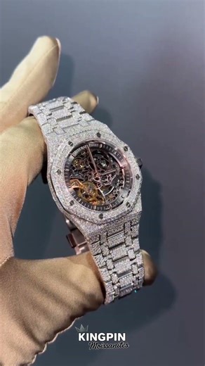 AP Skeleton Moissanite Watch 💎 #explore #ap