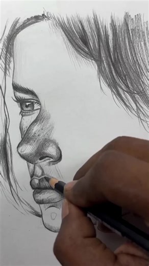 How to Draw a Girl's Eye with Pencil Tutorial