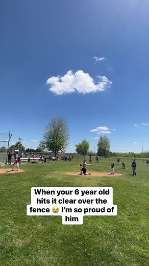 I’m so freaking proud of our boy I still can’t believe how well he is doing his first year of coach pitch | Mandy Mitchell