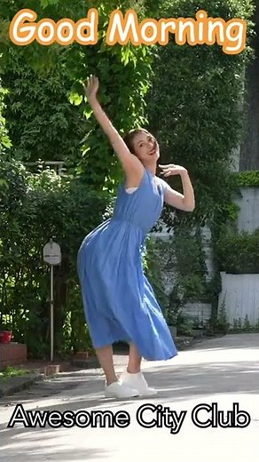 テレ朝・住田紗里アナがAwesome City Club「Good Morning」をオリジナル振り付けで踊る！【グッド！モーニング特別コラボ】