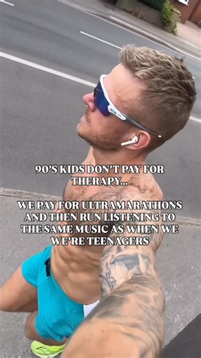Rich Kirby | Performance Coach on Instagram: "Am I right haha? We don’t talk about feelings; we try and out run them! The body achieves what the mind believes… What’s your go to? Hard gym or long run? Old music or heavy beats?! - #90skidsonly #millenials #childhood #endurance #fitness #running #runculture #therapy #runtherapy #hyrox #hybrid #fitspo #fitfam #garmin"