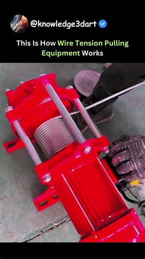 This Is How Wire Tension Pulling Equipment Works