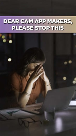 Dear camera software making companies, this has to stop…