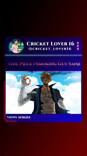 The smoking Guy Sanji #onepiece #luffy #anime #edit