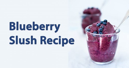 Blueberry Slushie Recipe | Healthy and Nutritious Slushies!
