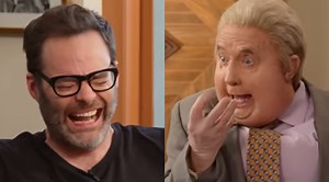 Martin Short, 74, Making Bill Hader Cry Laugh During Interview