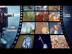 All Turf Takeover Winning Endings!! *12 Final Boss Cutscenes* - Plants vs Zombies - BFN