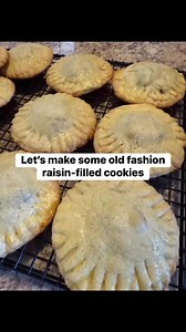 JanelleS on Instagram: "Let’s make some old fashioned raisin-filled cookies. Made by my great grandmother every year, this is a classic recipe that brings back memories every time I make them! For the complete recipe: http://www.parsnips and parsimony.com #raisincookies #oldfashioned #oldfashionedchristmas #oldfashionedrecipes #familyrecipes #parsnipsandparsimony #christmasrecipes"