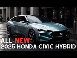Honda's Big Reveal: The Stunning New 2025 Civic Hybrid