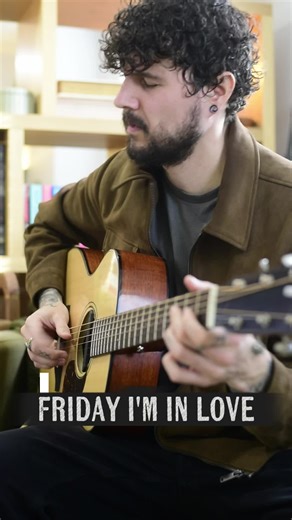 Friday I’m in love 🖤 Over the weekend I had the pleasure of playing this as an aisle song at my last wedding of the year. This really works as a wedding song…especially if your wedding is on a Friday 👀 @The Cure #thecure #fridayiminlove #weddinginspo #weddingsong #guitartok